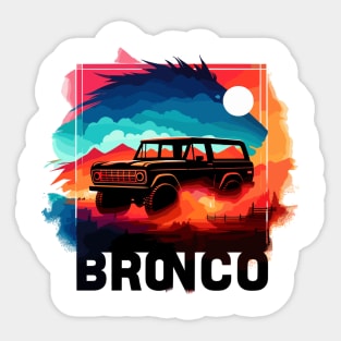 Ford Bronco Sticker